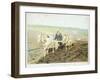 The writer Lev Nikolaevich Tolstoy-Ilya Efimovich Repin-Framed Giclee Print