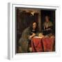 The Writer-Gabriel Metsu-Framed Giclee Print