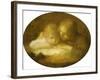 The Writing Lesson-Eugene Carriere-Framed Giclee Print