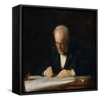The Writing Master, 1882-Thomas Cowperthwait Eakins-Framed Stretched Canvas