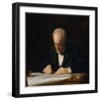 The Writing Master, 1882-Thomas Cowperthwait Eakins-Framed Giclee Print