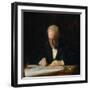 The Writing Master, 1882-Thomas Cowperthwait Eakins-Framed Premium Giclee Print