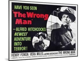 The Wrong Man, 1956-null-Mounted Giclee Print