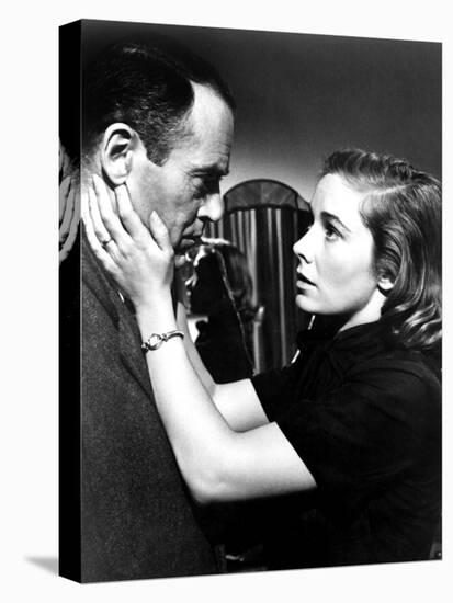The Wrong Man, Henry Fonda, Vera Miles, 1956-null-Stretched Canvas