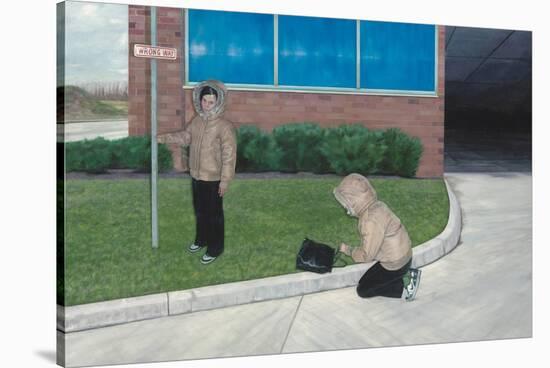 The Wrong Way, 2006-Aris Kalaizis-Stretched Canvas