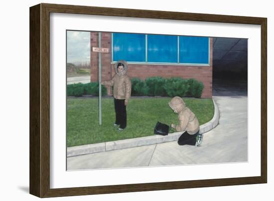 The Wrong Way, 2006-Aris Kalaizis-Framed Giclee Print