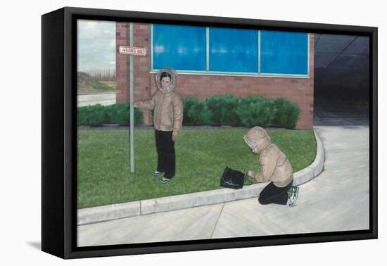 The Wrong Way, 2006-Aris Kalaizis-Framed Stretched Canvas