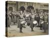 The Wspu Fife and Drum Band with Mary Leigh as the Drum-Major-null-Stretched Canvas