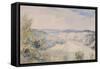 The Wye Above Chepstow, C.1905-Philip Wilson Steer-Framed Stretched Canvas