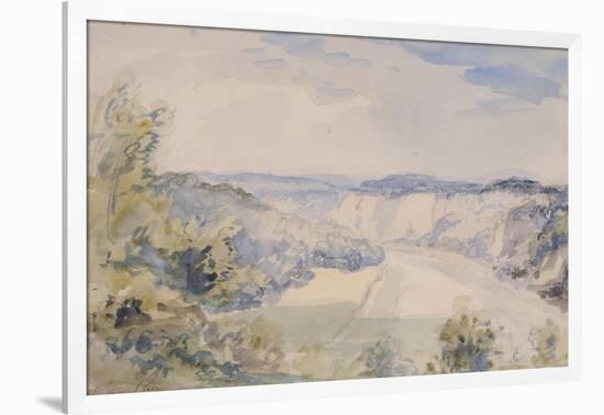 The Wye Above Chepstow, C.1905-Philip Wilson Steer-Framed Giclee Print