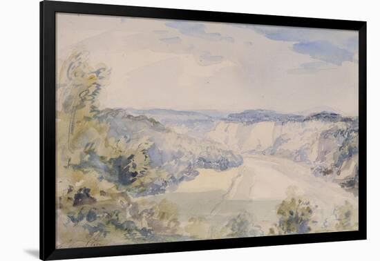 The Wye Above Chepstow, C.1905-Philip Wilson Steer-Framed Giclee Print