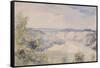 The Wye Above Chepstow, C.1905-Philip Wilson Steer-Framed Stretched Canvas