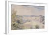 The Wye Above Chepstow, C.1905-Philip Wilson Steer-Framed Giclee Print