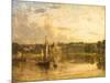 The Wye at Chepstow, Monmouthshire, 1905 (Oil on Canvas)-Philip Wilson Steer-Mounted Giclee Print
