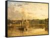 The Wye at Chepstow, Monmouthshire, 1905 (Oil on Canvas)-Philip Wilson Steer-Framed Stretched Canvas