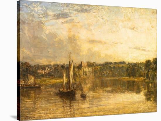The Wye at Chepstow, Monmouthshire, 1905 (Oil on Canvas)-Philip Wilson Steer-Stretched Canvas