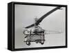 The Xh-17 Helicopter in Flight-null-Framed Stretched Canvas