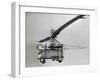 The Xh-17 Helicopter in Flight-null-Framed Photographic Print