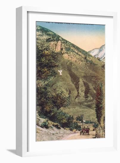 The Y, BYU, Provo, Utah-null-Framed Art Print