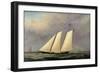 The Yacht 'America', 1851-Arthur Wellington Fowles-Framed Giclee Print