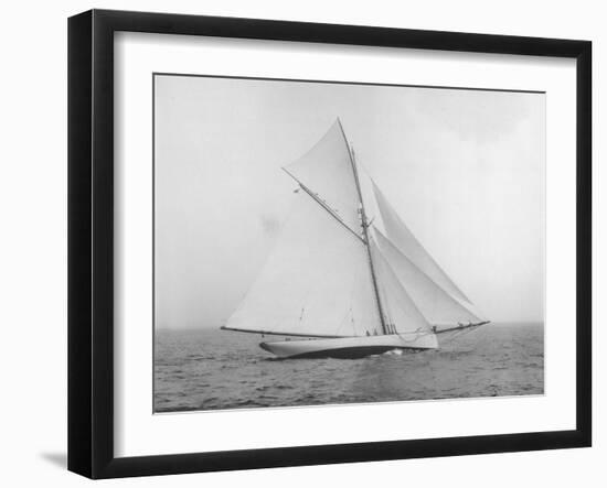 The Yacht, Atlantic-Nathaniel Livermore Stebbins-Framed Giclee Print