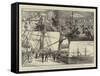 The Yacht Cruise Round the World-Warry-Framed Stretched Canvas