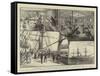 The Yacht Cruise Round the World-Warry-Framed Stretched Canvas