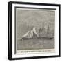 The Yacht Deerhound, Lately Captured Off the Coast of Spain-null-Framed Giclee Print