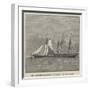 The Yacht Deerhound, Lately Captured Off the Coast of Spain-null-Framed Giclee Print