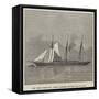 The Yacht Deerhound, Lately Captured Off the Coast of Spain-null-Framed Stretched Canvas