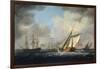 The Yacht 'Dorset'-Charles Brooking-Framed Giclee Print