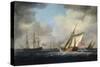 The Yacht 'Dorset'-Charles Brooking-Stretched Canvas