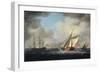 The Yacht 'Dorset'-Charles Brooking-Framed Giclee Print