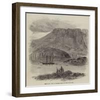 The Yacht Fox in Lievely Harbour-null-Framed Giclee Print