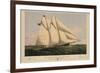 The Yacht "Henrietta"-null-Framed Premium Giclee Print