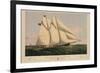 The Yacht "Henrietta"-null-Framed Premium Giclee Print