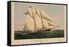 The Yacht "Henrietta"-null-Framed Stretched Canvas