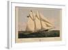 The Yacht "Henrietta"-null-Framed Art Print