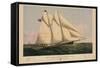 The Yacht "Henrietta"-null-Framed Stretched Canvas