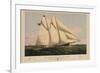 The Yacht "Henrietta"-null-Framed Art Print