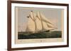 The Yacht "Henrietta"-null-Framed Art Print