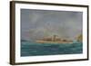 The Yacht Llewellyn. Willis. Silk, Velvet and-Thomas H. Willis-Framed Giclee Print