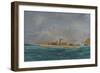 The Yacht Llewellyn. Willis. Silk, Velvet and-Thomas H. Willis-Framed Giclee Print