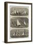 The Yacht Matches in the Thames Last Week-Edwin Weedon-Framed Giclee Print