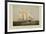 The Yacht "Meteor" of New York-null-Framed Art Print