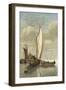 The Yacht of Prince William III-Nico Steffelaar-Framed Giclee Print