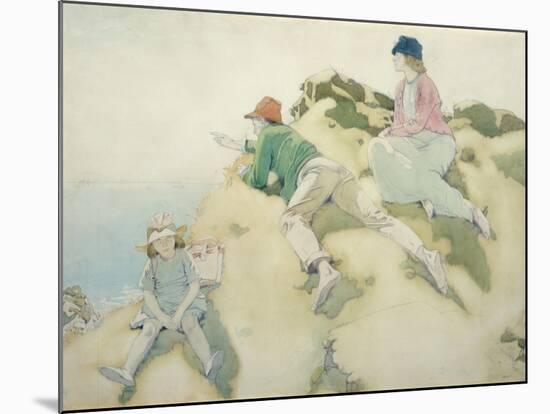 The Yacht Race (Dublin Bay)-Sir William Orpen-Mounted Giclee Print