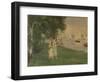 The Yacht Race. Landscape of Wannsee, 1924-Max Liebermann-Framed Giclee Print