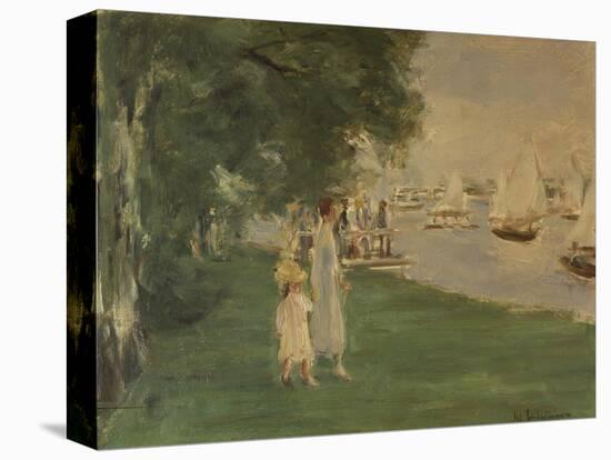 The Yacht Race. Landscape of Wannsee, 1924-Max Liebermann-Stretched Canvas
