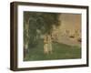 The Yacht Race. Landscape of Wannsee, 1924-Max Liebermann-Framed Giclee Print